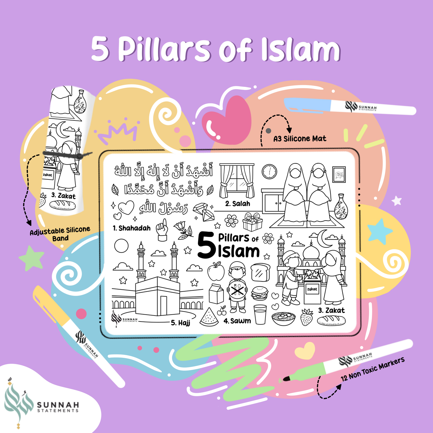 MyIlmMat Original Kit - 5 Pillars of Islam