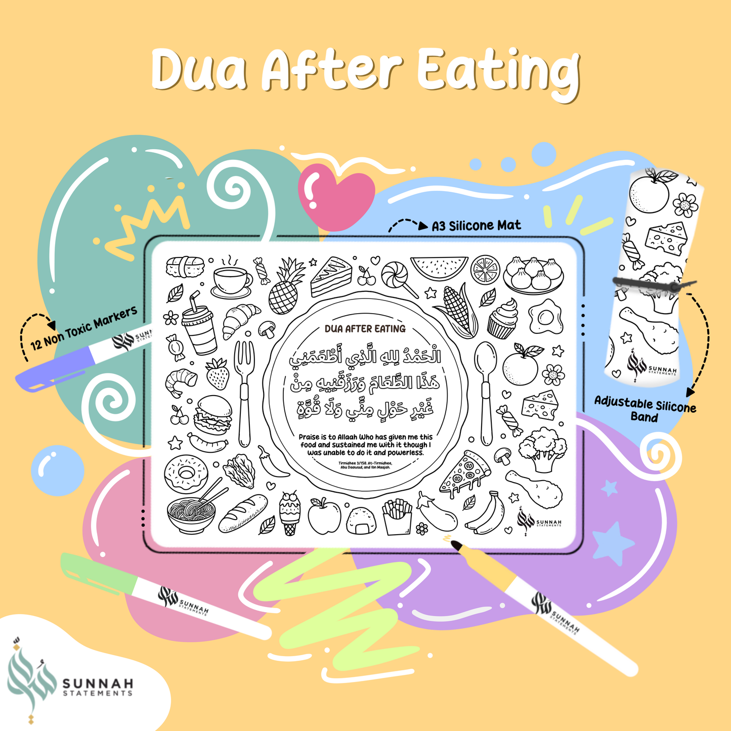 Dua After Eating Mat