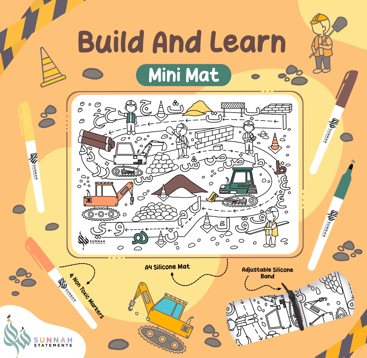 MyIlmMat Mini Learners - Arabic Build & Learn
