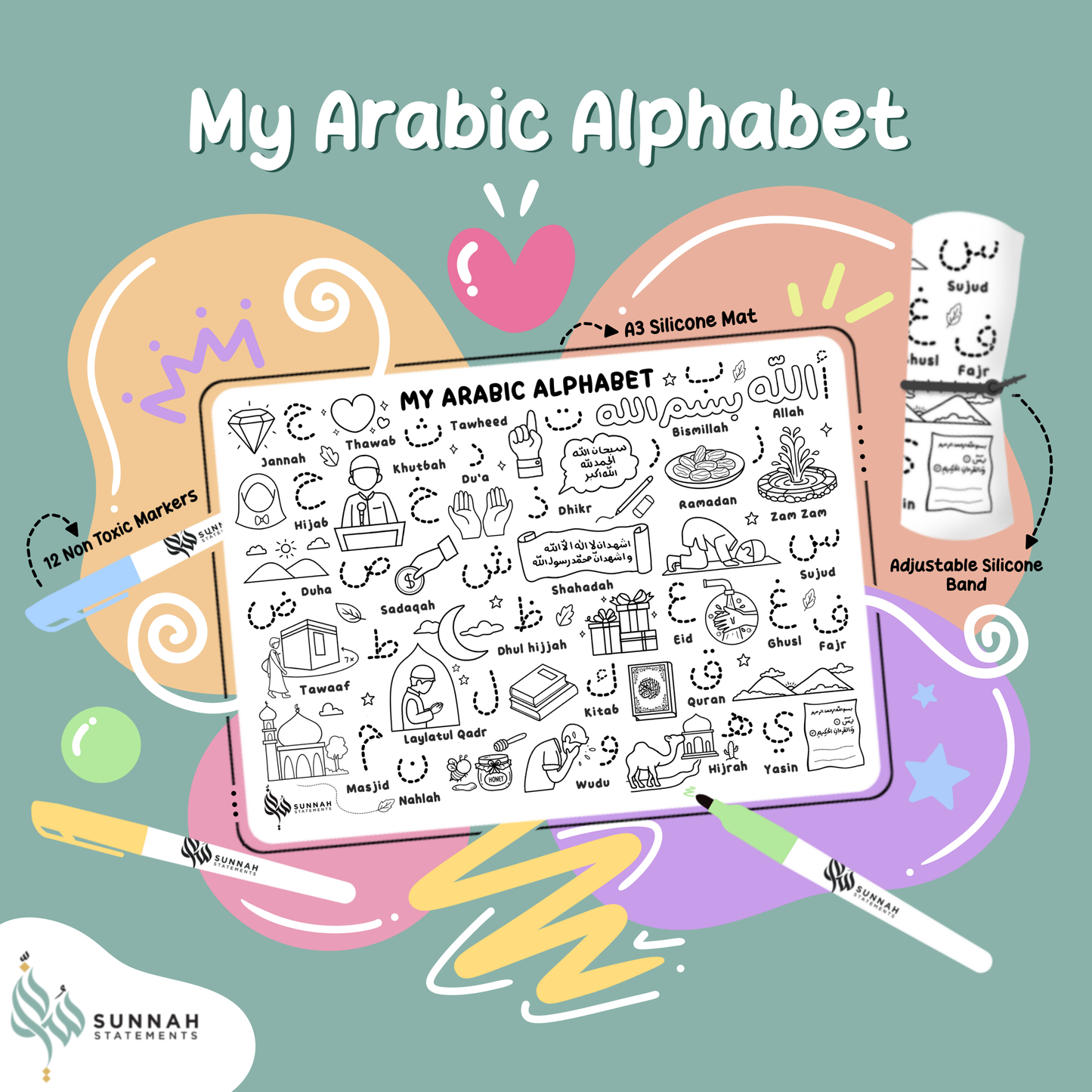 MyIlmMat Original Kit - My Arabic Alphabet